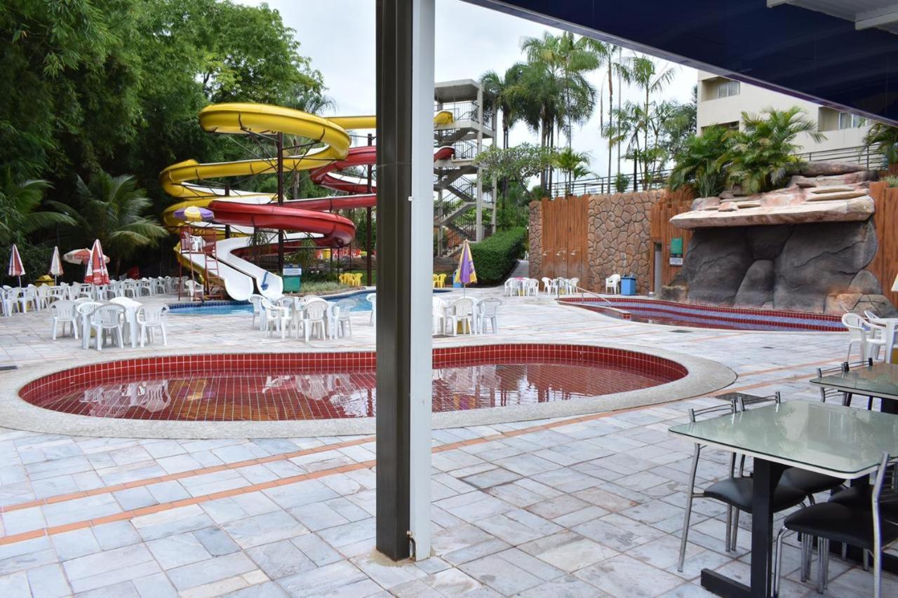 Golden Dolphin Grande Hotel Caldas Novas - Achei Ferias - Com Roupa De Cama Exterior photo